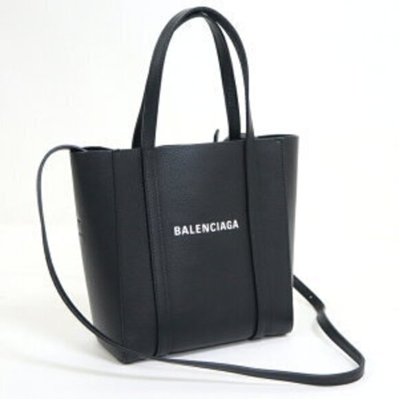 Balenciaga Handbags - BALENCIAGA XXS Everyday Tote Tote Bag Black Leather